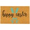 Northlight Natural Coir "Hoppy Easter" Outdoor Doormat - 18" x 30"